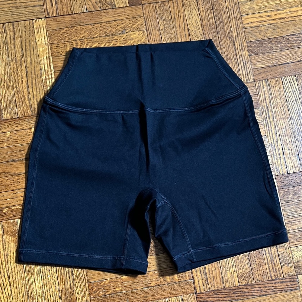 NWOT SET Active Sportbody Sleek Black Women's Bike Shorts